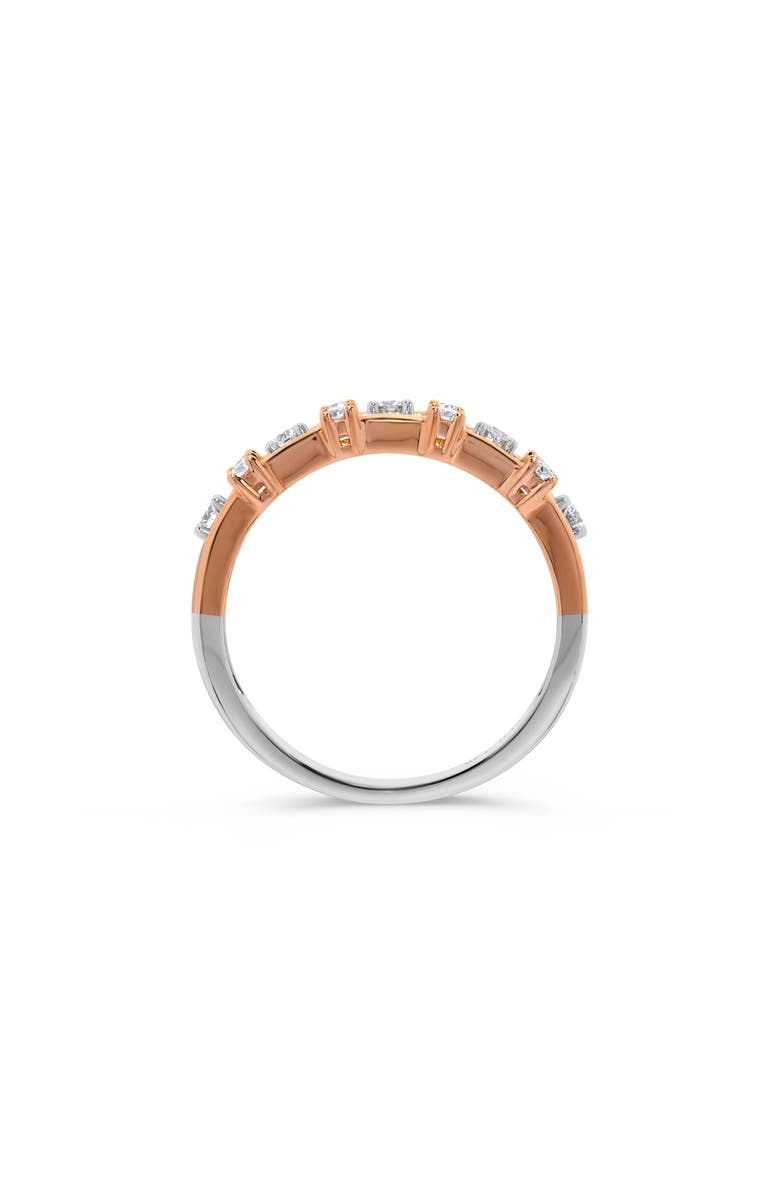 H.J. Namdar Tri-Tone Diamond Multiband Ring - 0.34ct., Alternate, color, 