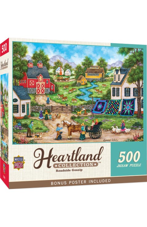 Roadside Gossip 500 Piece Jigsaw Puzzle