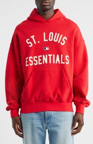 Fear of God Essentials x MLB Cardinals Sport Fit Graphic Hoodie