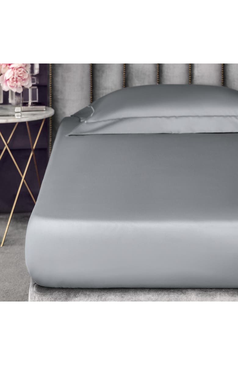 Togas Rhapsody Flat Sheet, Main, color, Grey