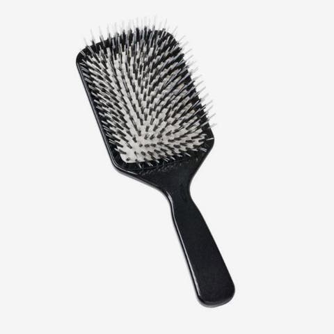 High Quality Plastic Hair Extension Paddle Brush - Mixed Bristles