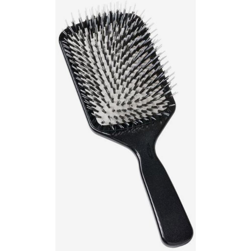 Acca Kappa High Quality Plastic Hair Extension Paddle Brush In Black