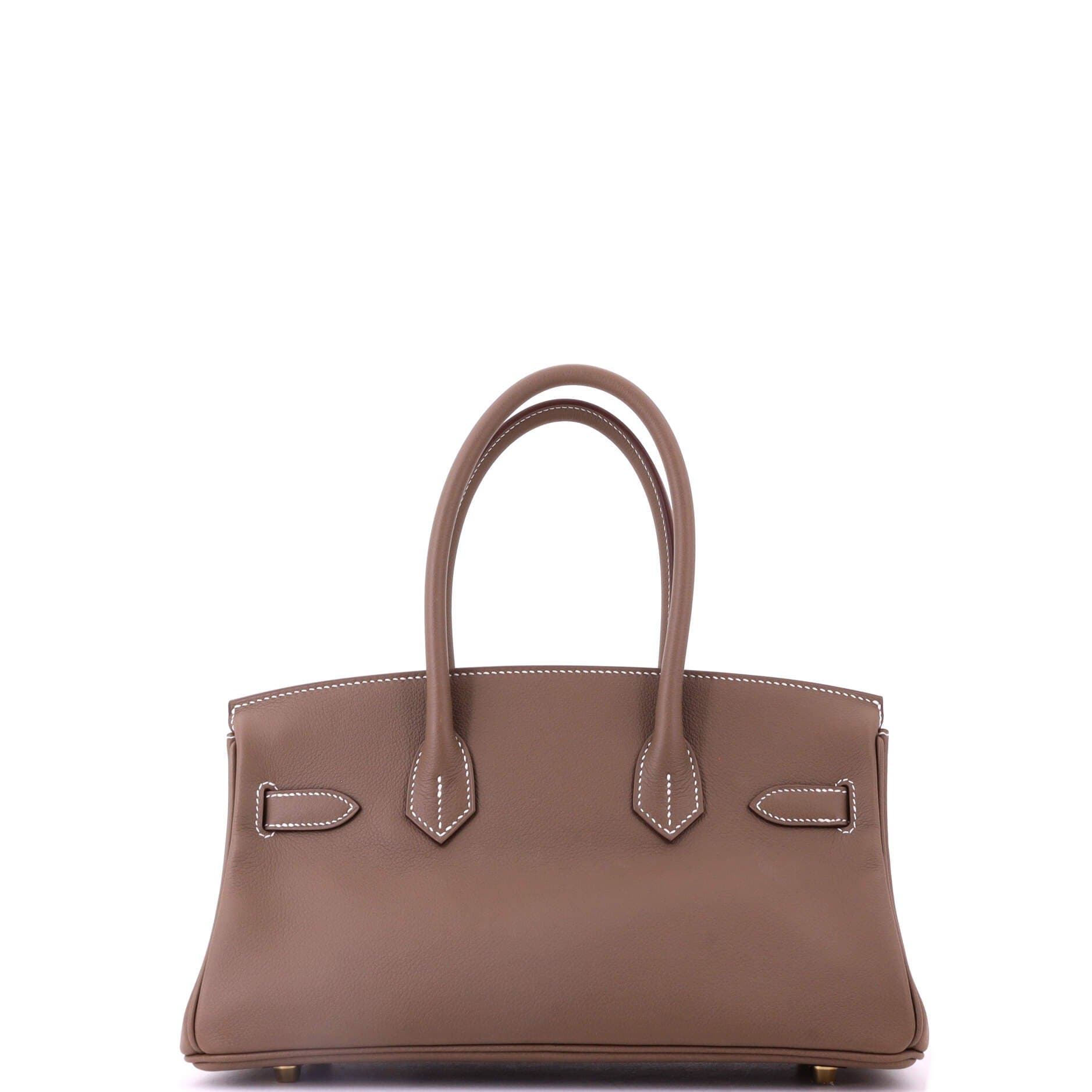 Pre-Owned Hermes Shoulder Light Birkin Bag Evercolor 29, Alternate, color, Etoupe