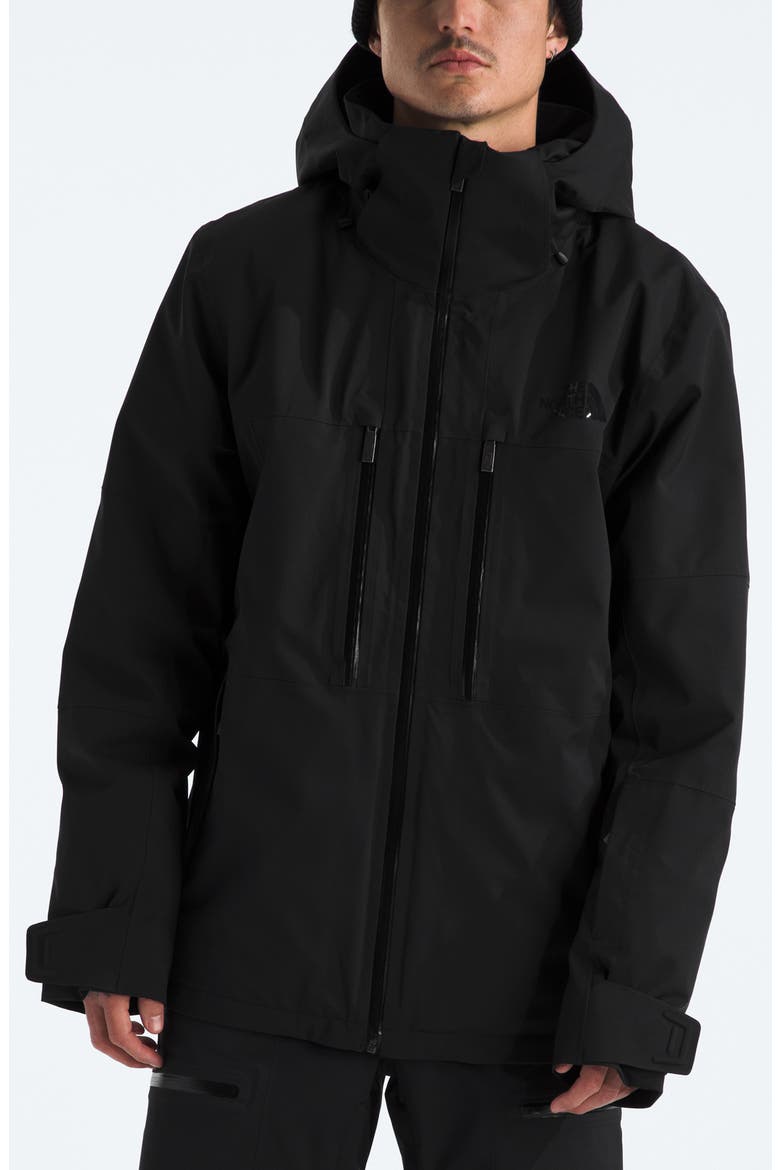 Chakal Waterproof Hooded Jacket, Main, color, TNF BLACK/ TNF BLACK