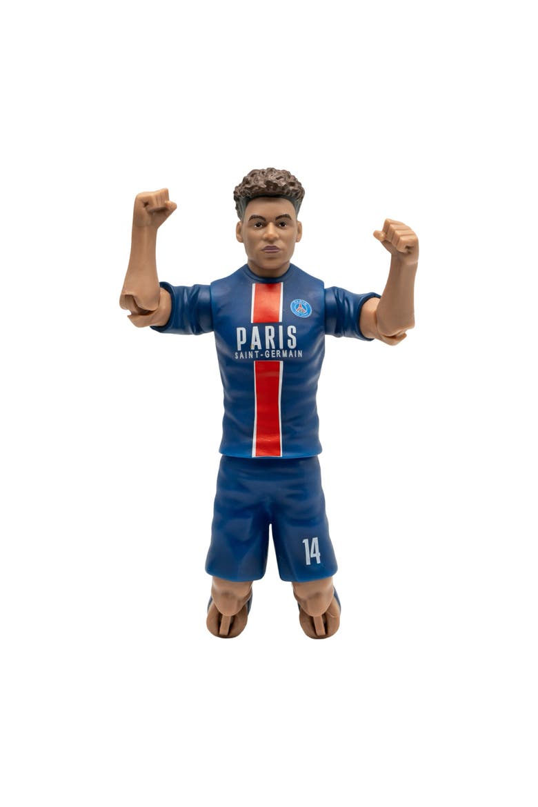 Sockers Paris Saint-Germain Desire Doue 8" Soccer Action Figure, Alternate, color, Blue