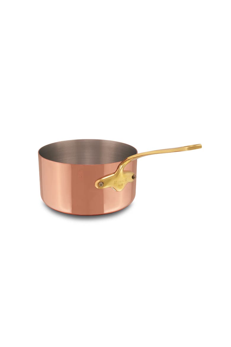 M'Heritage 150 B Copper & Stainless Steel Saucepan With Lid, 2.6-Quart, Alternate, color, Copper