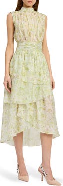 En Saison Claire Floral Sleeveless Dress