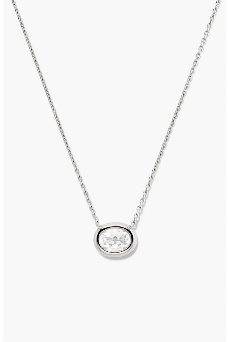 Lucia Necklace, Main, color, Sterling Silver