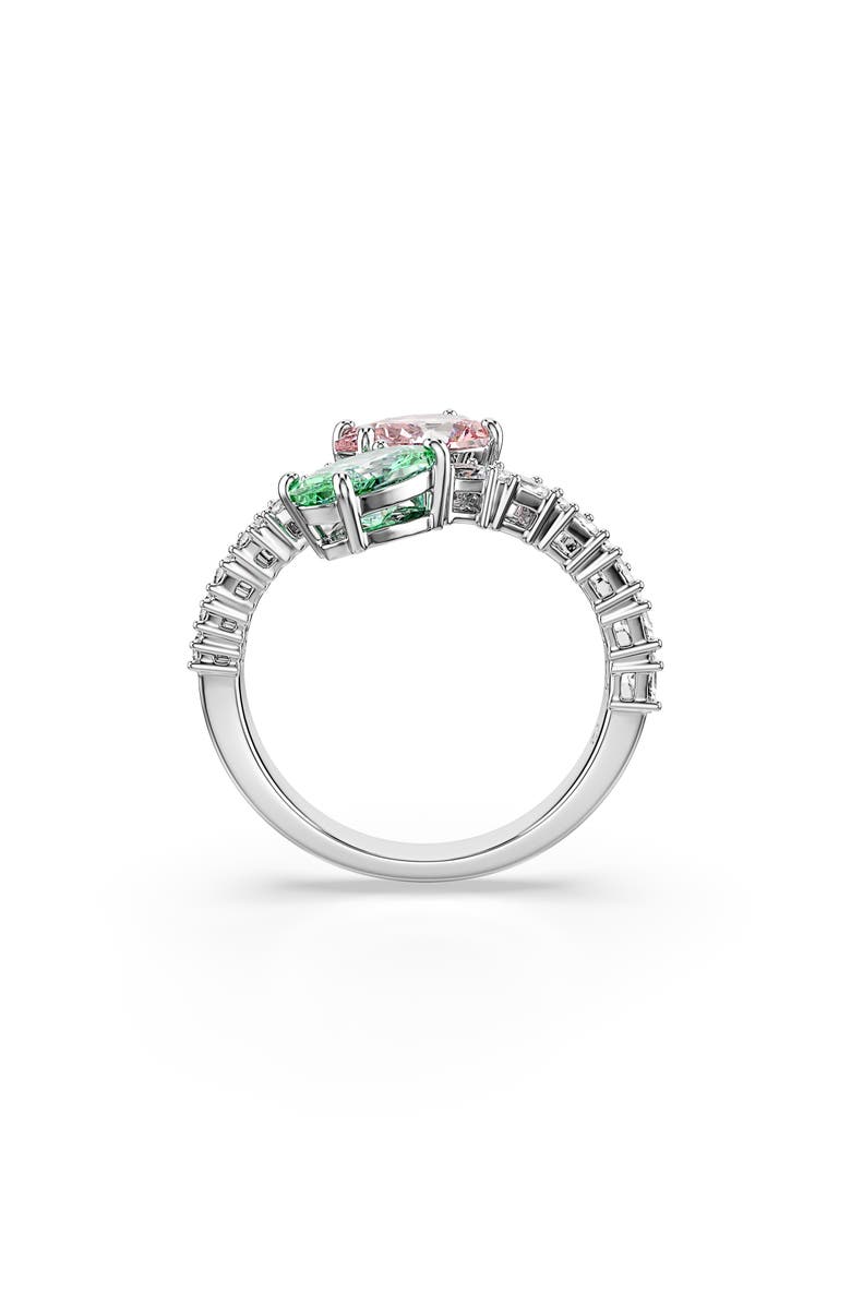 Swarovski Multicolor Crystal Bypass Ring, Alternate, color, 