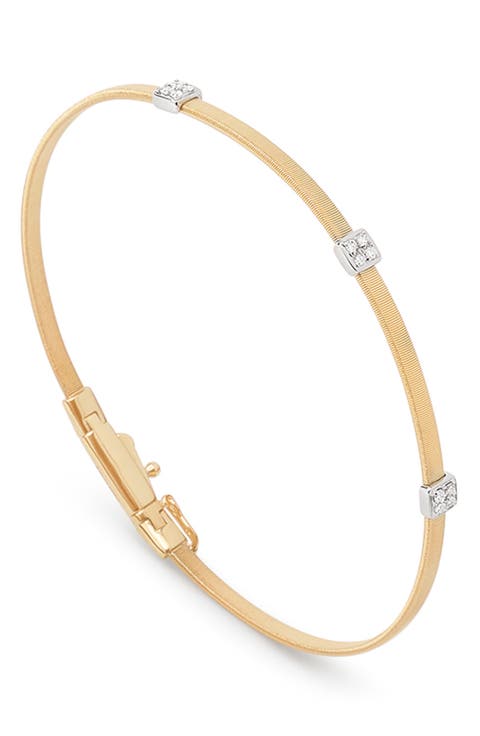 Masai Pavé Diamond Station Bracelet