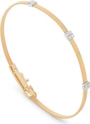 Marco Bicego Masai Pavé Diamond Station Bracelet