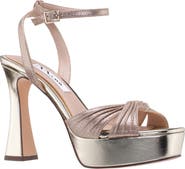 Nina Angie Ankle Strap Platform Sandal