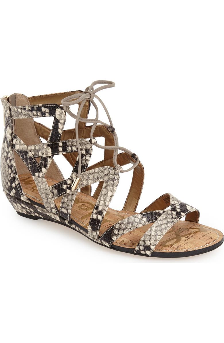 Sam Edelman 'Dawson' Ghillie Sandal, Main, color,