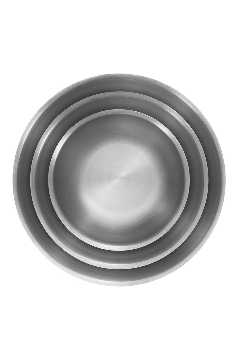 Prep 3-Piece Bowl Set, Alternate, color, STAINLESS STEEL