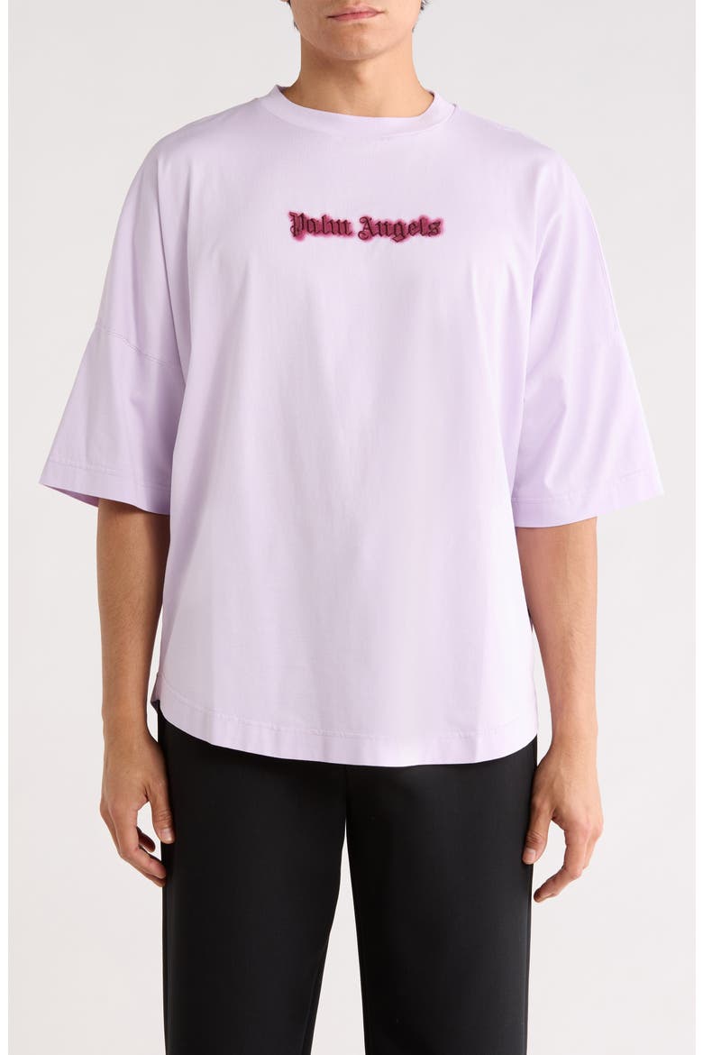 T-Shirt, Main, color, LILAC BURGUNDY