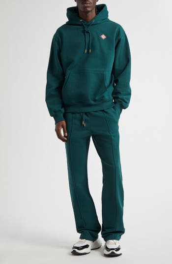 Embroidered Diamond Logo Patch Hoodie