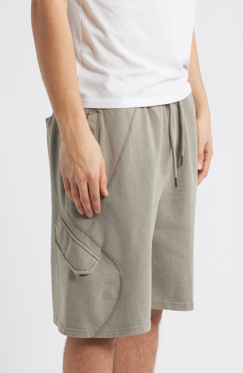 Alpha Industries French Terry Cargo Shorts, Alternate, color,