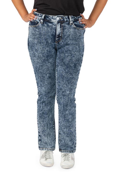 High Waist Straight Leg Jeans (Bristol) (Plus Size)