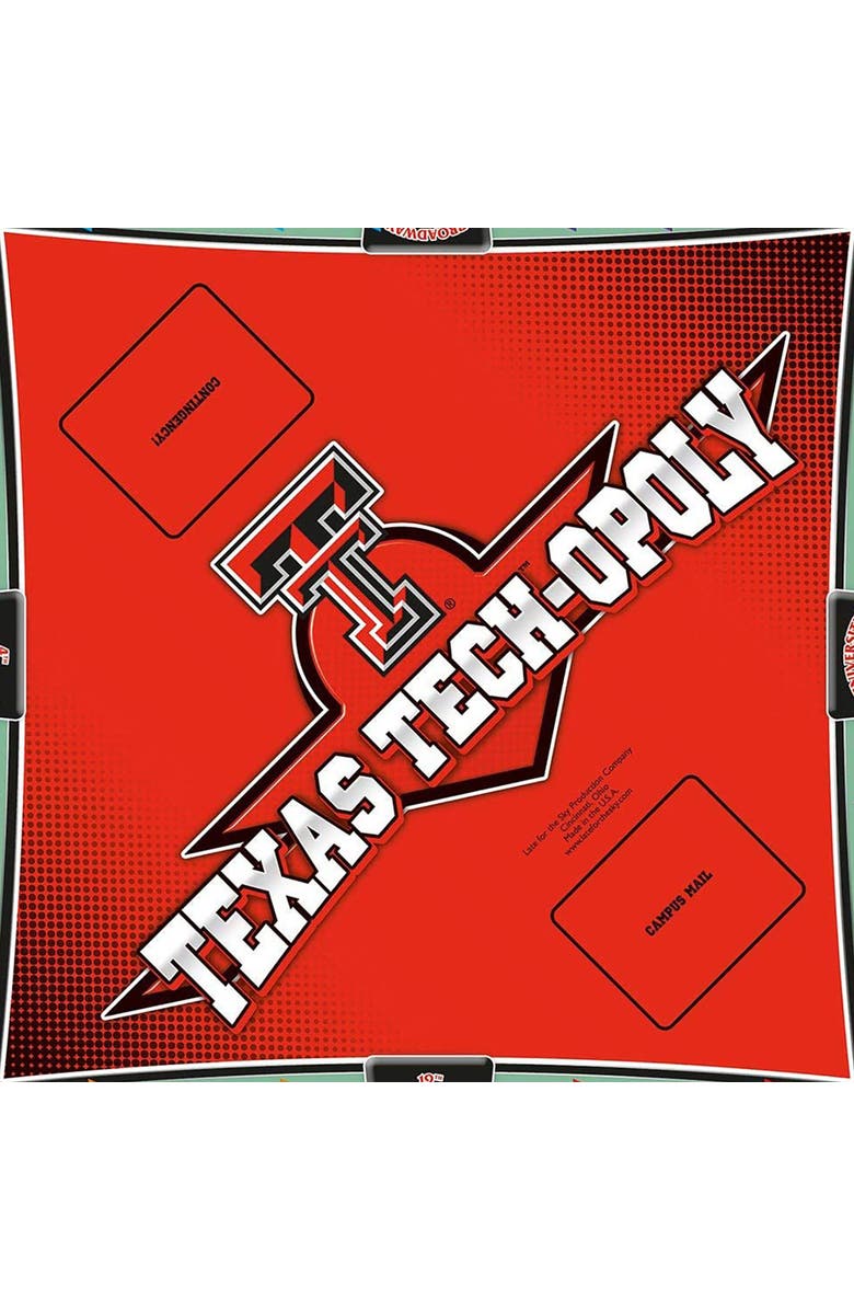 Late for the Sky Texas Techopoly Monopoly Board Game, Alternate, color, Multicolored