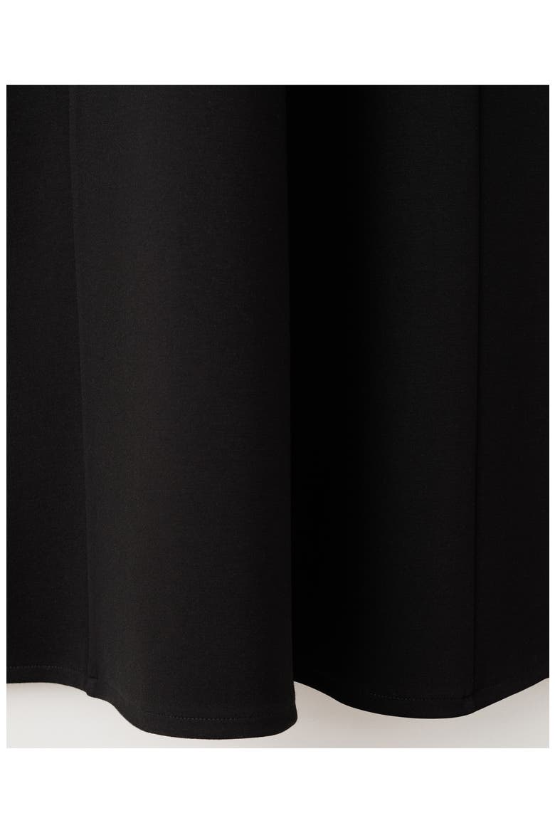 Sleeveless Midi Dress, Alternate, color, BLACK