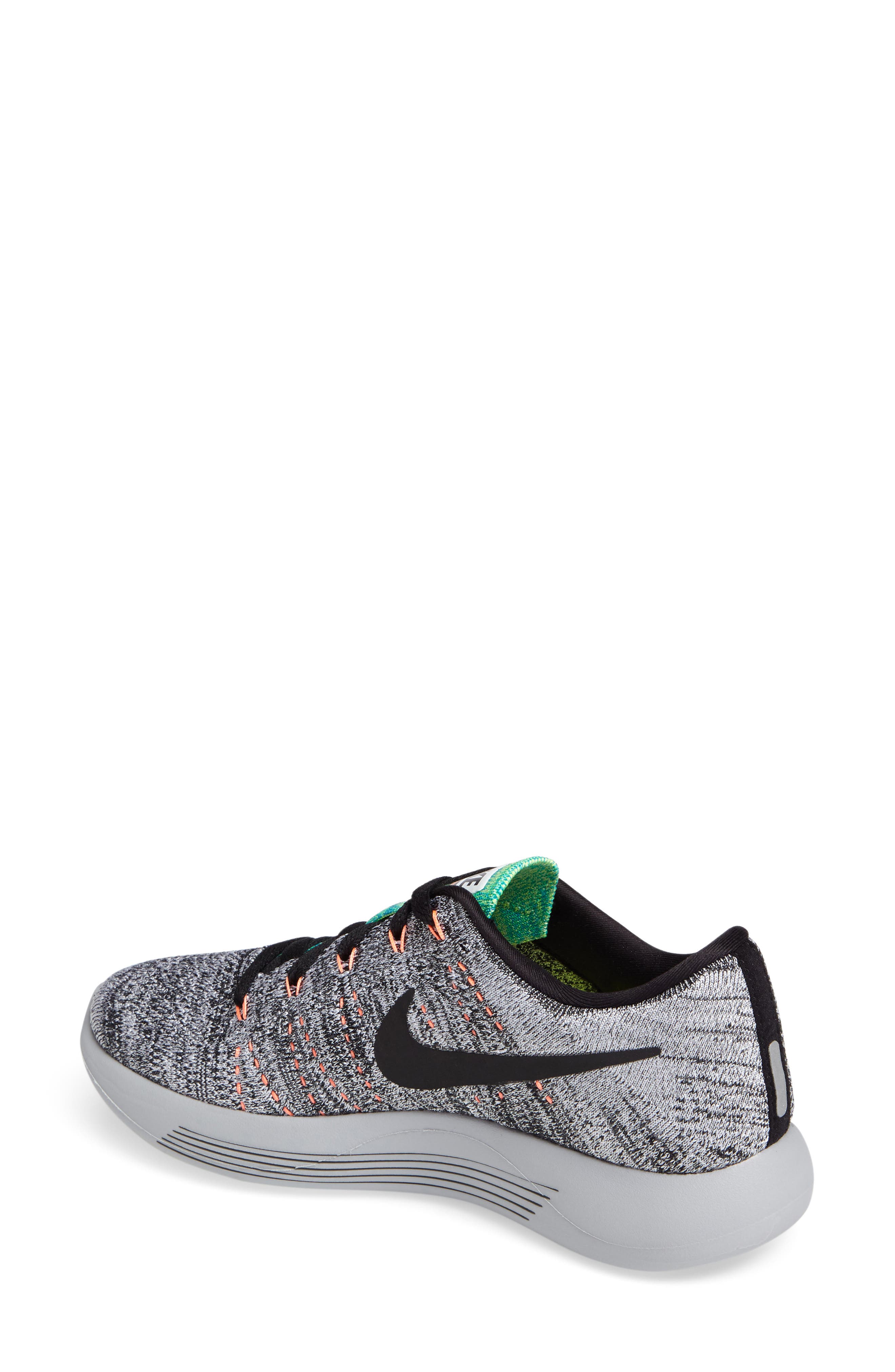 Nike 'Flyknit LunarEpic' Running Shoe, Alternate, color, 