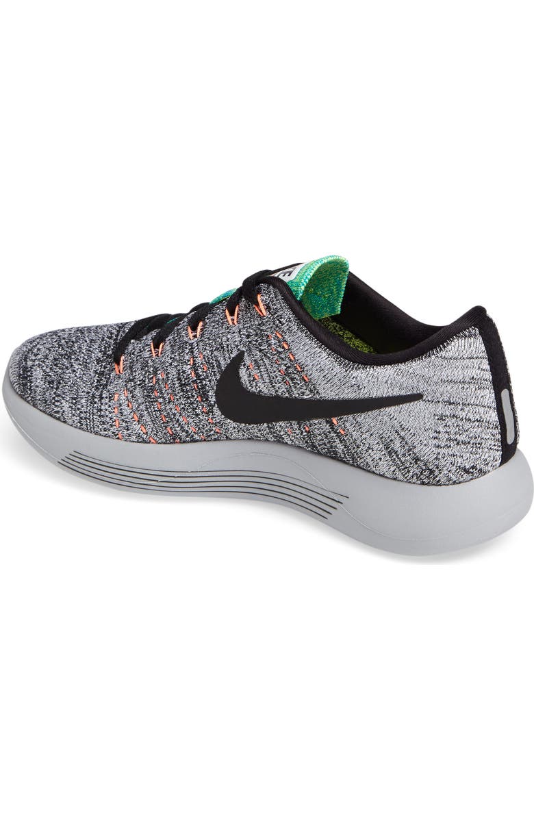 Nike 'Flyknit LunarEpic' Running Shoe, Alternate, color,