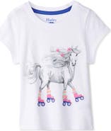 Hatley Unicorn Roller Skates Graphic T-Shirt
