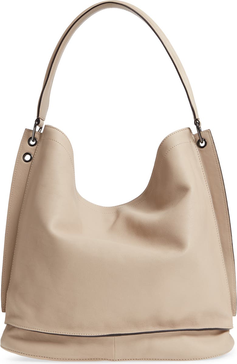 Longchamp '3D' Leather Hobo, Alternate, color,