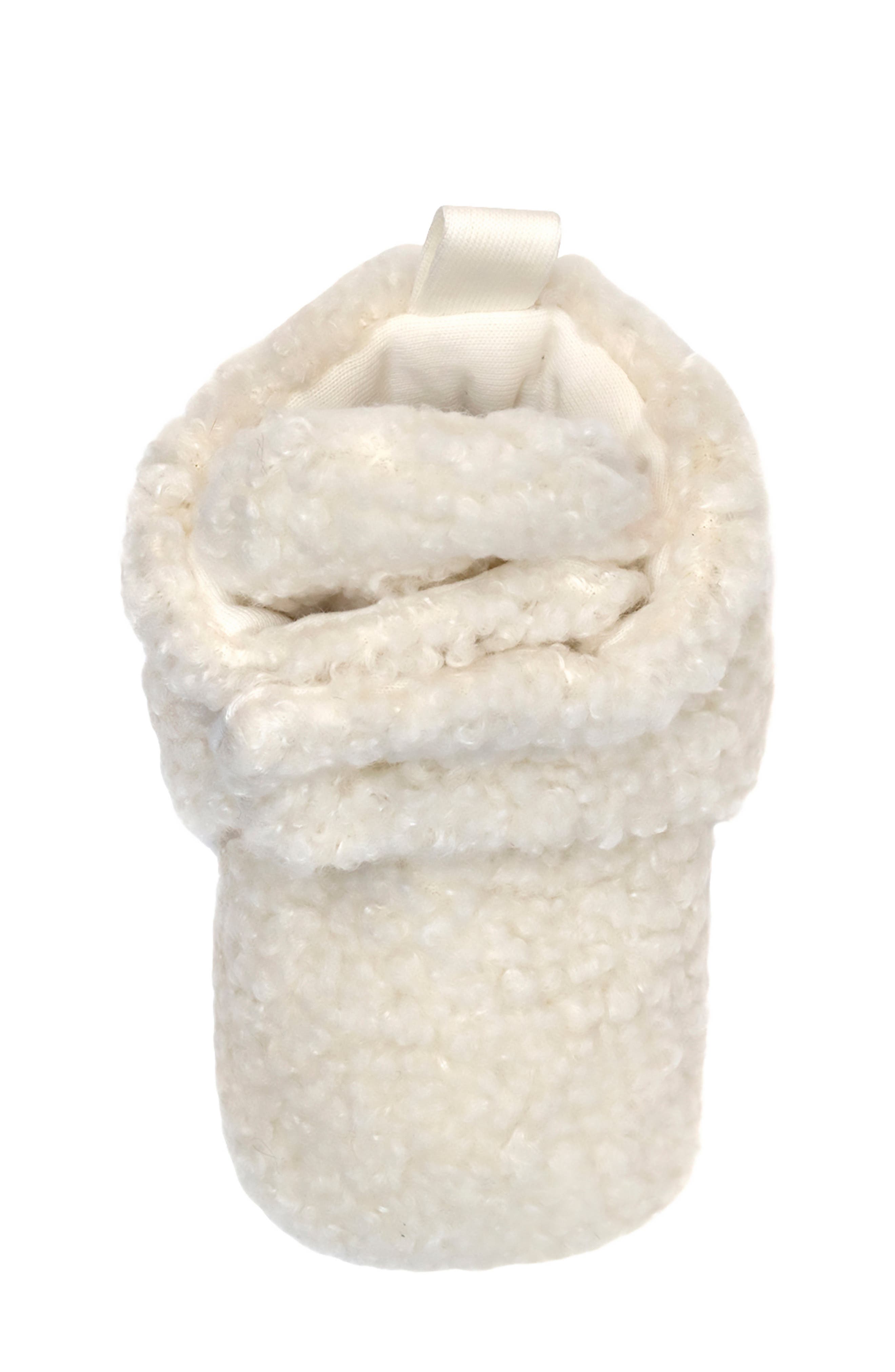 Robeez<sup>®</sup> Faux Shearling Bootie, Alternate, color, Beige