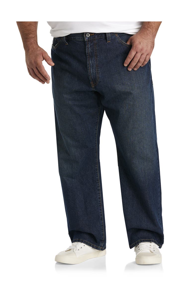 Nautica Big & Tall Relaxed-Fit Denim Jeans, Main, color, 