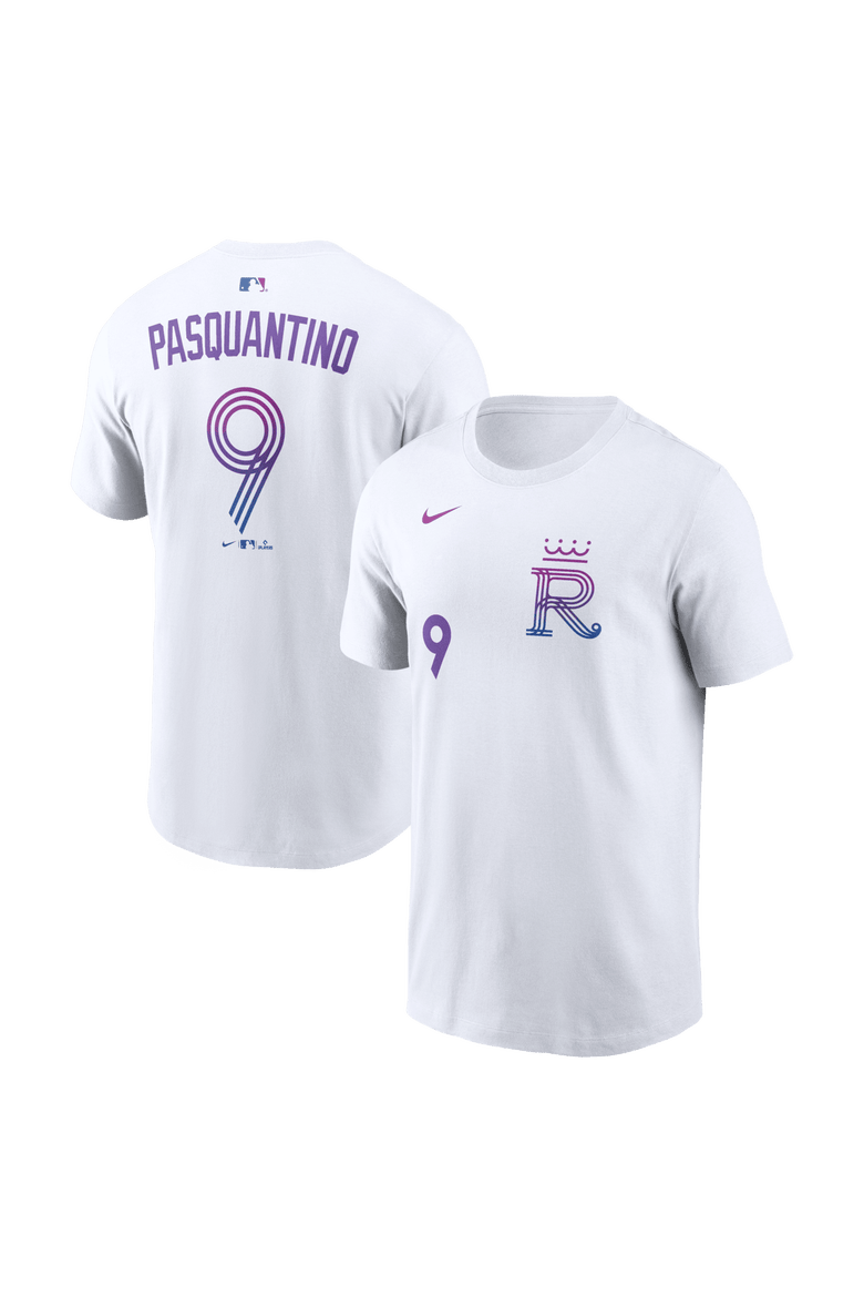 Men's Nike Vinnie Pasquantino White Kansas City Royals 2026 City Connect Name & Number T-Shirt, Main, color, White