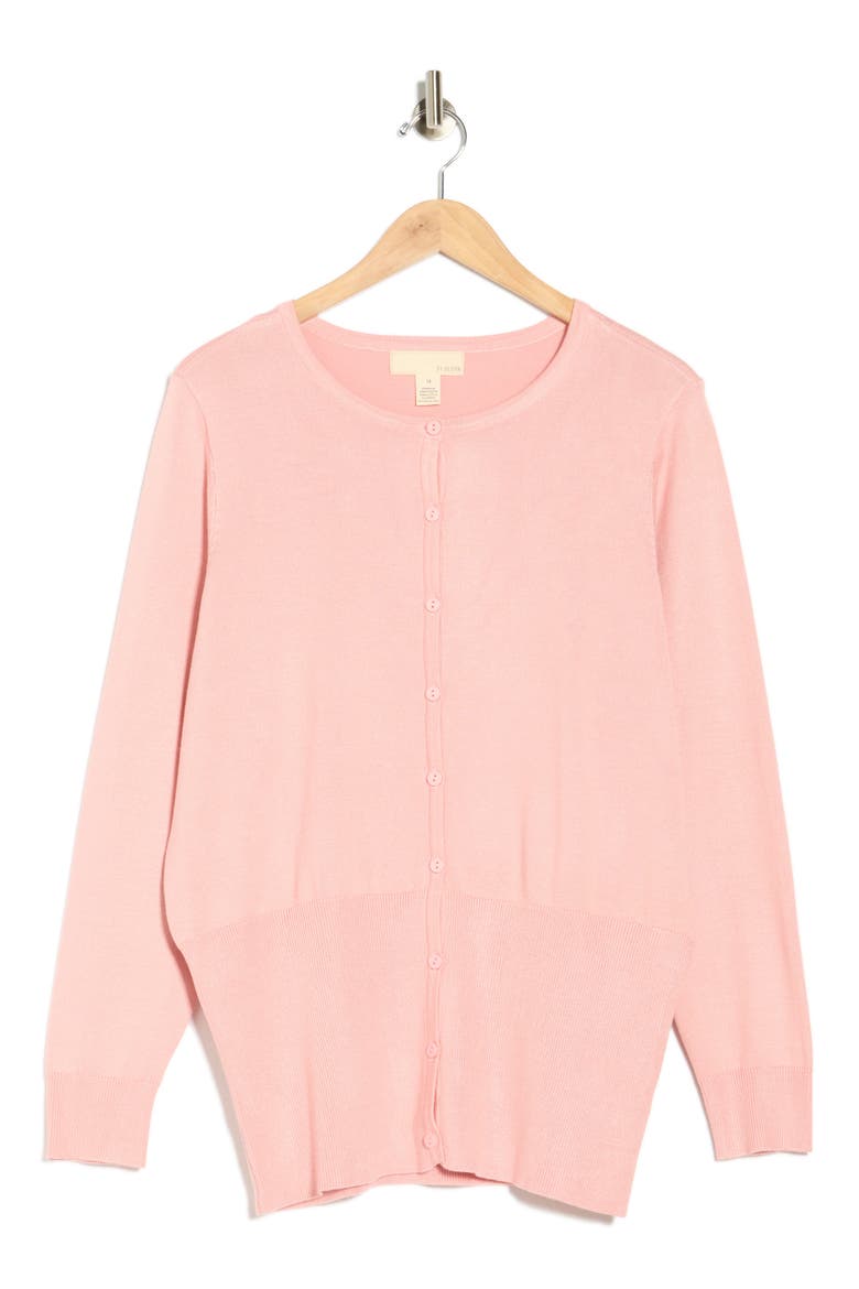 Samantha Cardigan, Alternate, color, BRIDAL ROSE