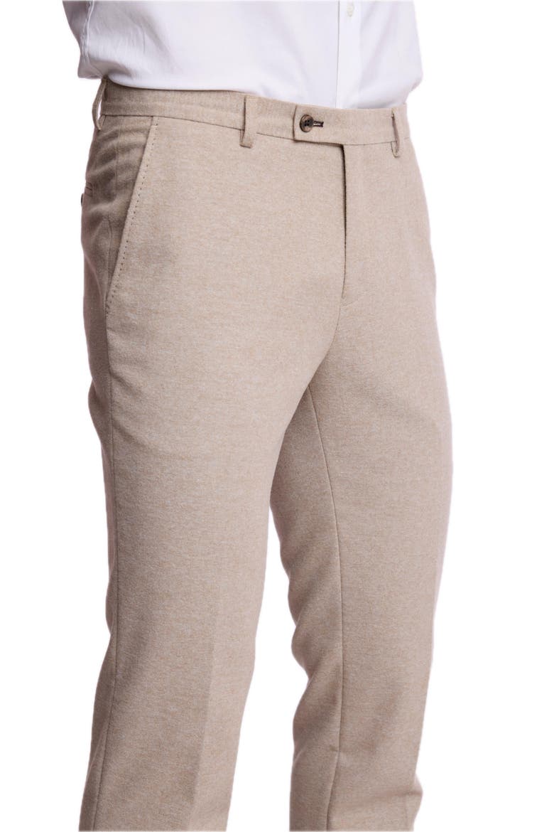 Downing Slim Fit Pants, Alternate, color, LATTE