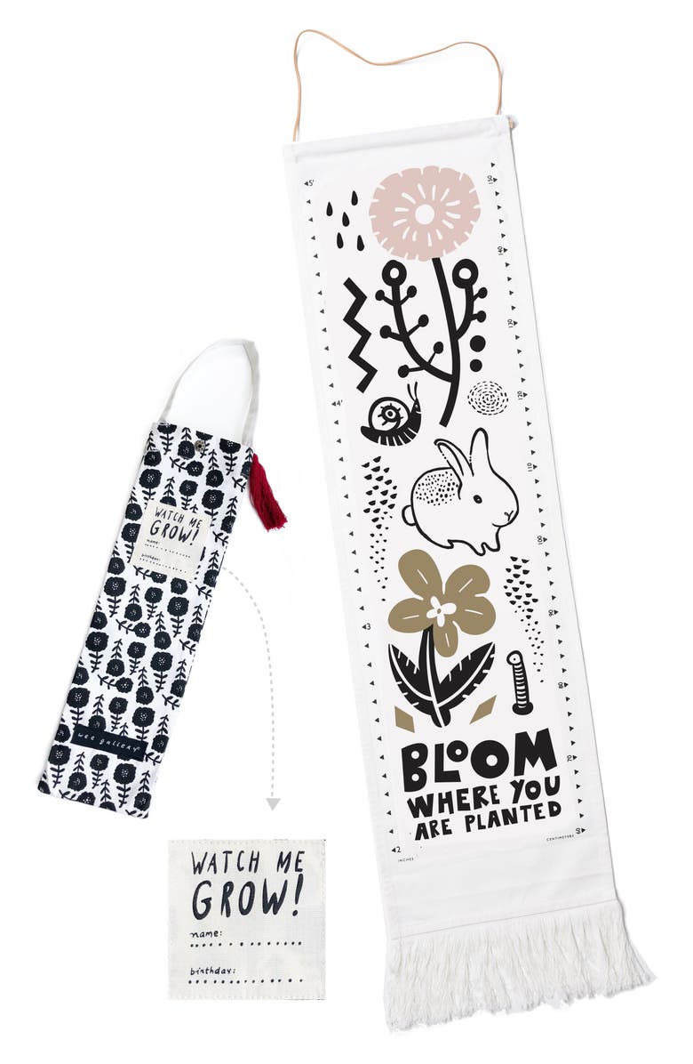 Wee Gallery Bloom Growth Chart, Alternate, color, 