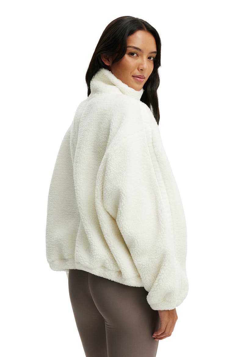 Women's Active Trail Soft Fleece Jacket, Alternate, color, Coconut Milk