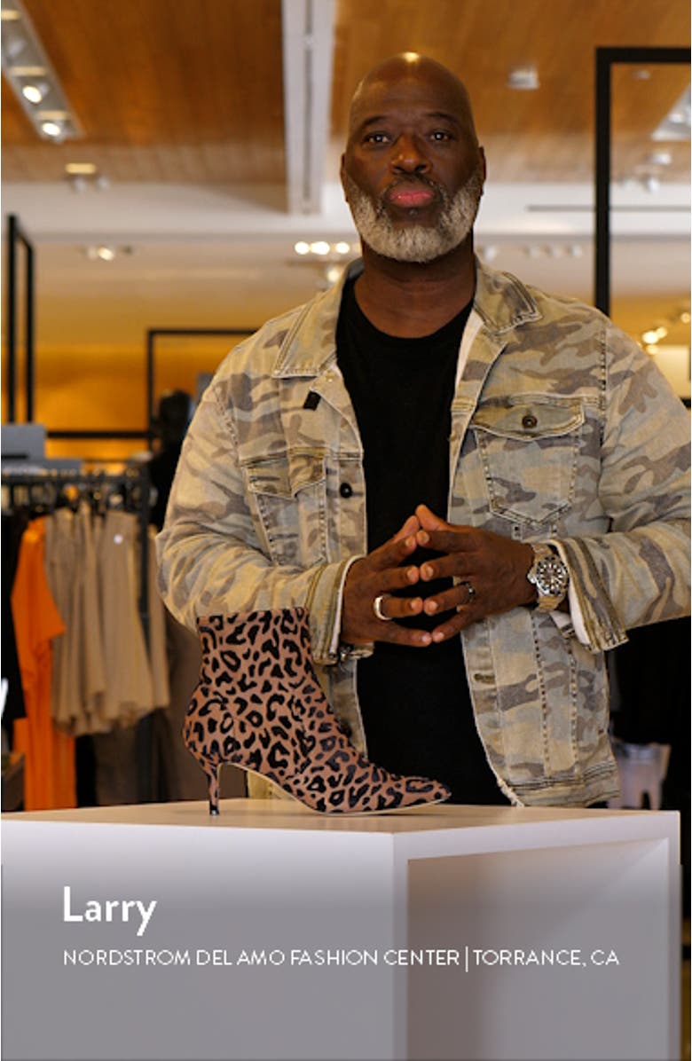 Arber Leopard Bootie, sales video thumbnail