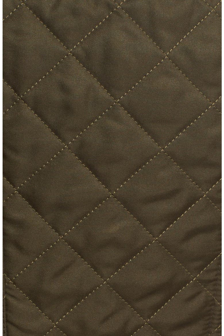 Ashurst Quilted Jacket, Alternate, color, DARK OLIVE