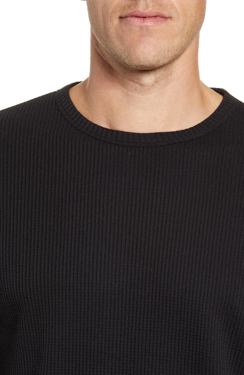 UGG<sup>®</sup> Adam Waffle Knit Long Sleeve T-Shirt, Alternate, color, 
