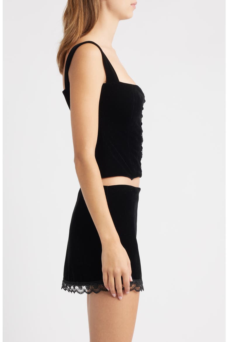 The Ambrose Corset Top, Alternate, color, BLACK
