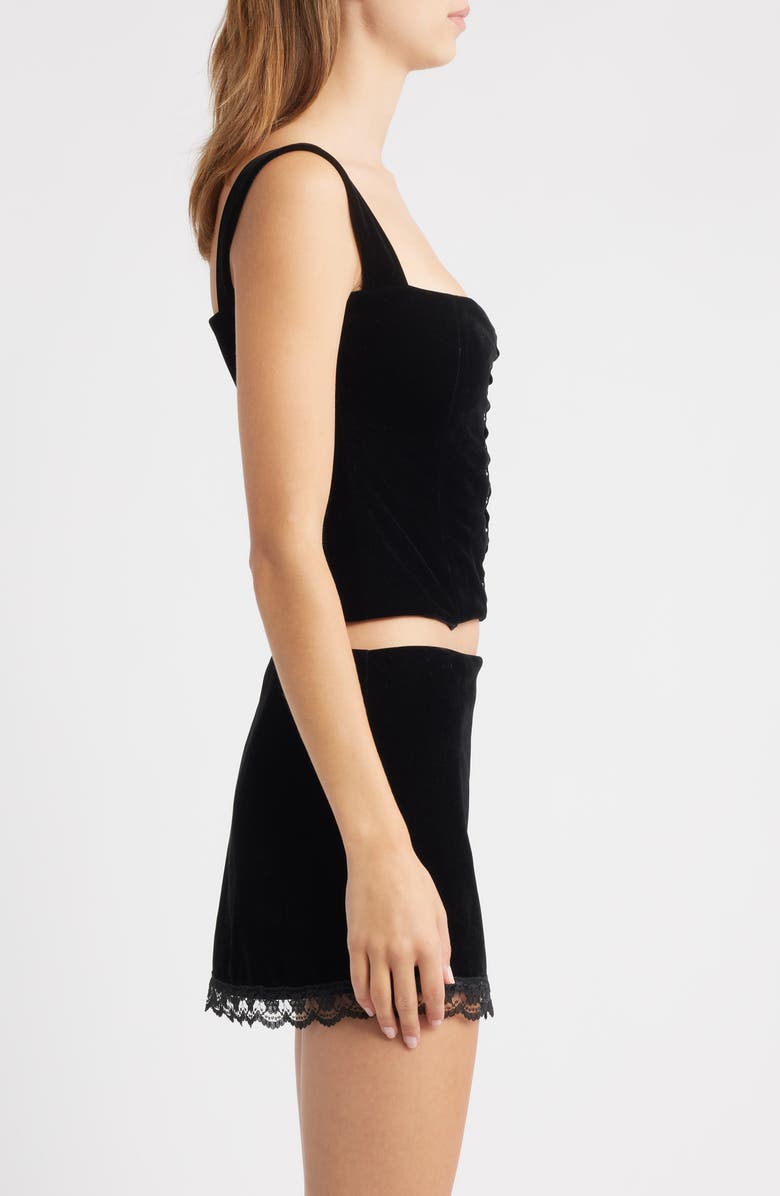 Bella Venice The Ambrose Corset Top, Alternate, color, Black