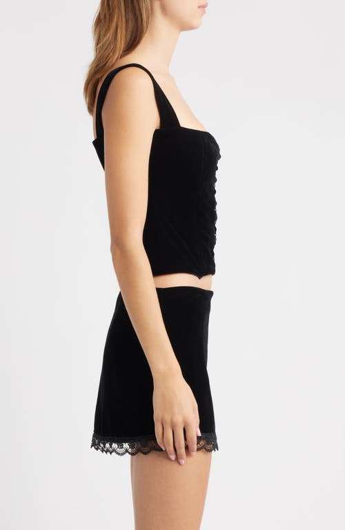 Bella Venice The Ambrose Corset Top In Black