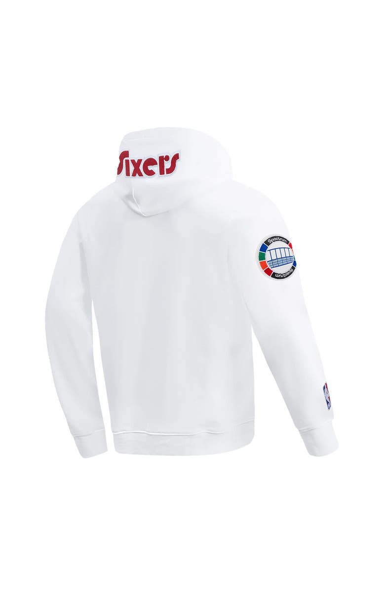 PRO STANDARD Men's Pro Standard White Philadelphia 76ers 2024/25 City Edition Pullover Hoodie, Alternate, color, 