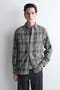 selected Gray / Brown / Checked