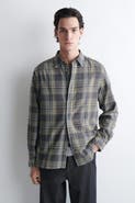 COS Checked Cotton-Twill Shirt
