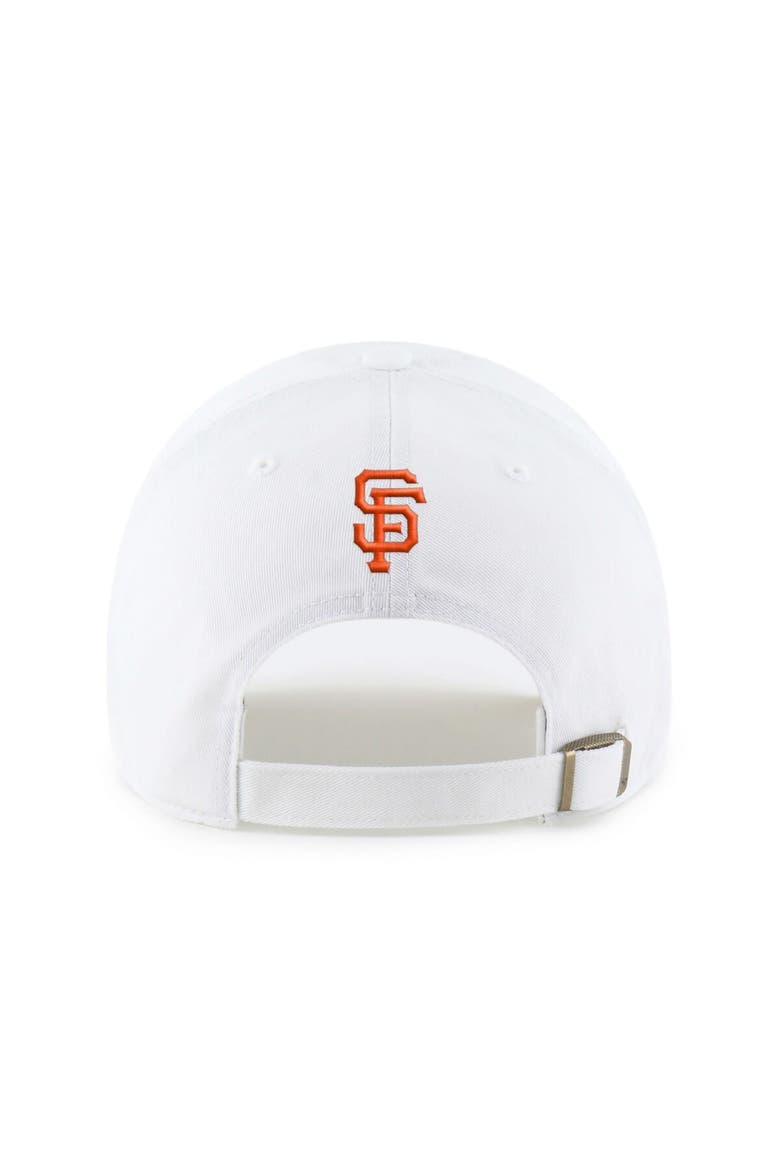 Preschool '47  White San Francisco Giants Ice Cream Helmet Clean Up Adjustable Hat, Alternate, color, White
