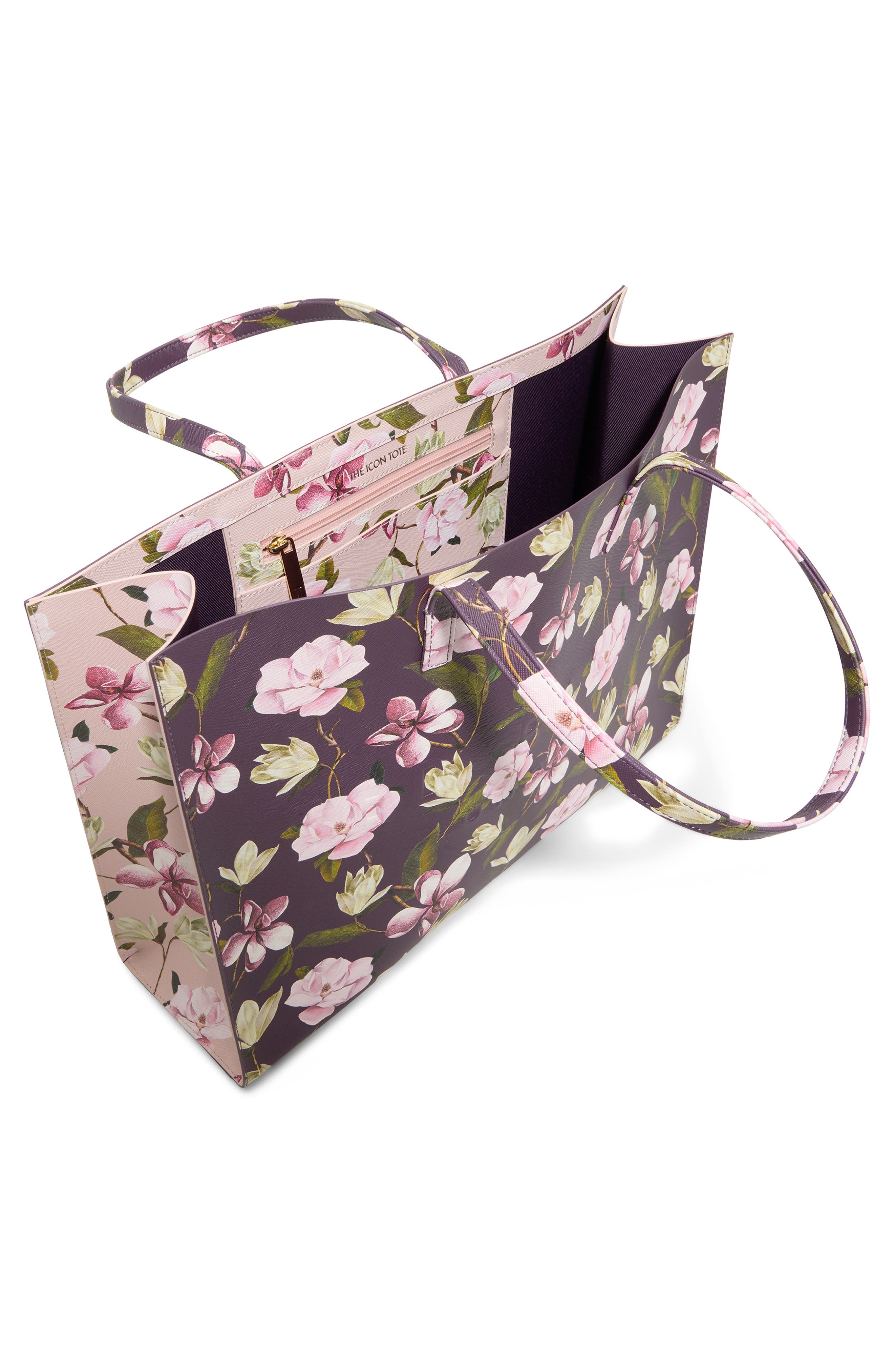 Sukicon Large Tote, Alternate, color, EPI DARK PLUM