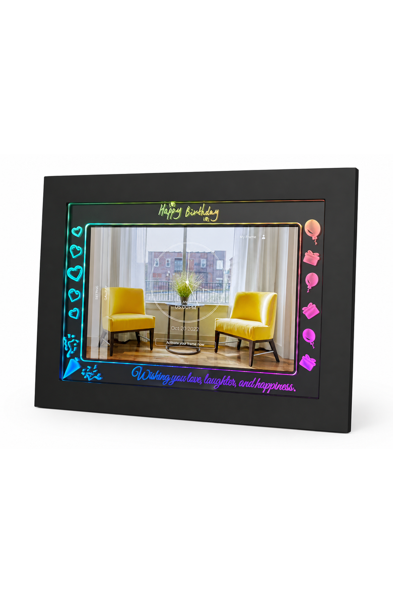 Eco4Life 10.1" RGB Digital Picture Frame, Main, color, Black