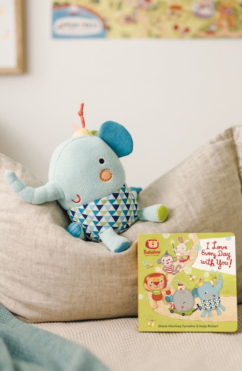 Bababoo and friends<sup>®</sup> Lolo Elephant Character Book & Plush Set, Alternate, color, Grey