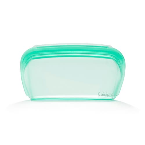 Cuisipro Pack-it Silicone Reusable Stand Up Storage Bag, 1000ml/34 oz In Green