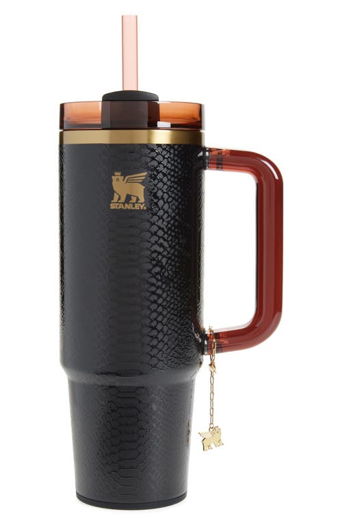 Stanley The Quencher® Luxe 2.0 Flowstate™ 30-ounce Tumbler In Black